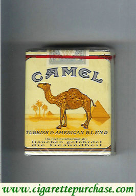 Camel Turkish American Blend cigarettes soft box